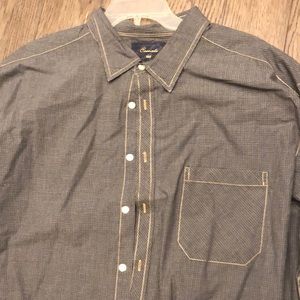 Men’s Big and Tall Long sleeve button down